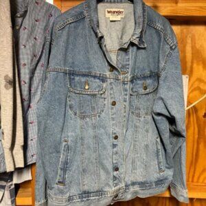 Wrangler jeans jacket men’s xxl‎